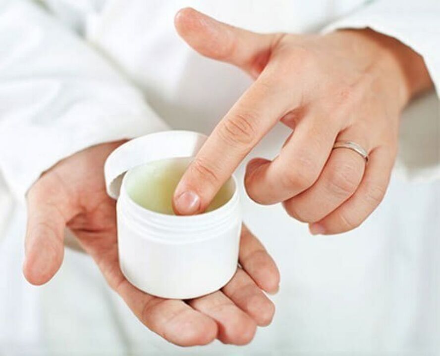 Baking powder ointment to increase a member